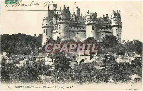 Ansichtskarte AK Pierrefonds Le Chateau (Cote Nord)