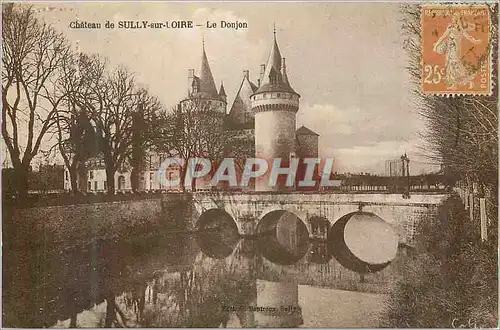 Cartes postales Chateau de Sully sur Loire Le Donjon