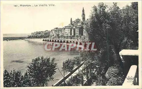 Cartes postales moderne Menton La Vieille Ville