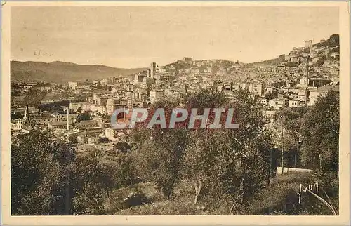 Cartes postales Grasse (Alpes Maritimes) Cote d'Azur La Douce France Vue d'ensemble de la Ville