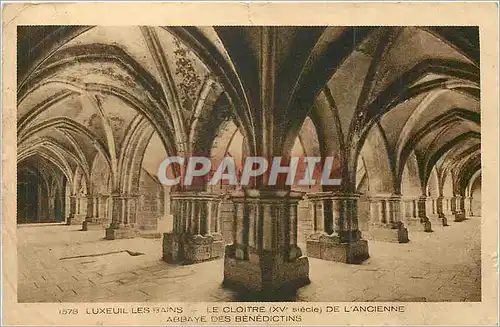 Cartes postales Luxeuil les Bains Le Cloitre (XVe Siecle) de l'Ancienne Abbaye des Benedictins