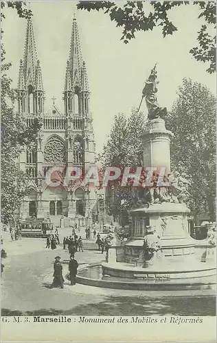 Ansichtskarte AK Marseille Monument des Mobiles et Reformes