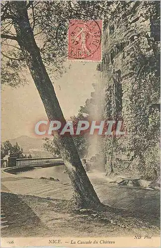 Cartes postales Nice La Cascade du Chateau