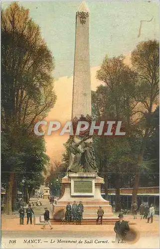 Ansichtskarte AK Nancy Le Monument de Sadi Carnot