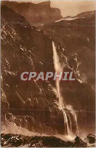 Cartes postales Gavarnie (H P) au Cirque la Grande Cascade