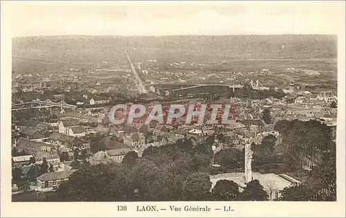 Cartes postales Laon vue Generale