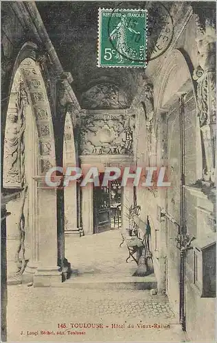 Cartes postales Toulouse Hotel du Vieux Raisin