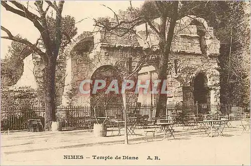 Cartes postales Nimes Temple de Diane