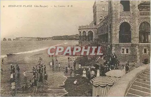 Cartes postales Hendaye Plage (Cote Basque) Le Casino