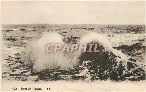 Cartes postales Effet de Vagues