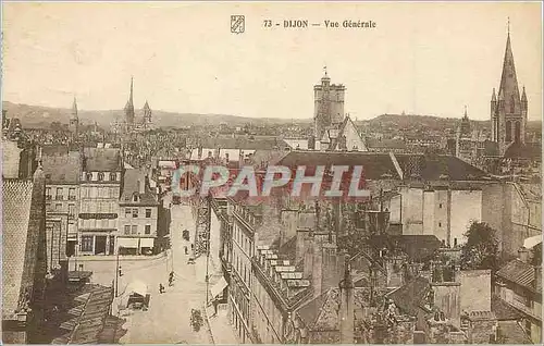 Cartes postales Dijon Vue Generale