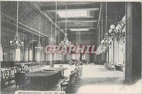 Cartes postales Monte Carlo Salle de Jeu