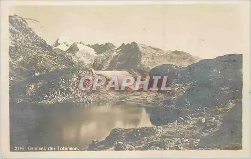 Cartes postales Grimsel der Totensee