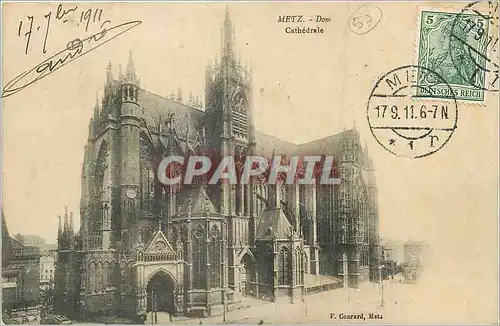 Cartes postales Metz dom Cathedrale Germania