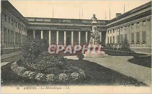 Ansichtskarte AK Amiens La Bibliotheque