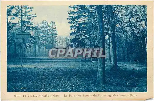 Cartes postales Coye la Foret (Oise) Le Parc des Sports du Patronage des Jeunes Gens