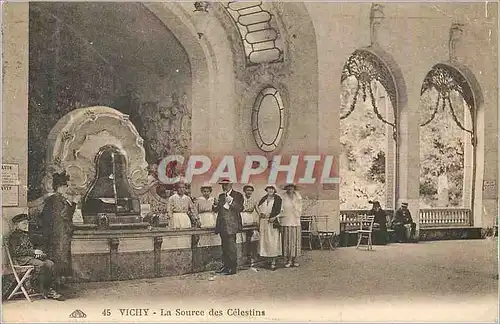 Cartes postales Vichy La Source des Celestins