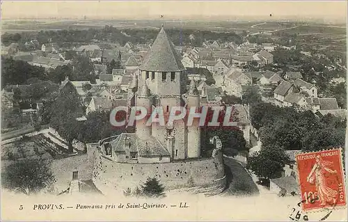 Cartes postales Provins Panorama pris de Saint Quiriace