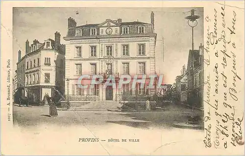 Cartes postales Provins Hotel de Ville
