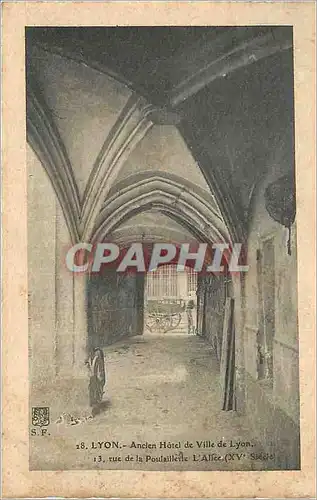 Cartes postales Lyon Ancien Hotel de Ville de Lyon