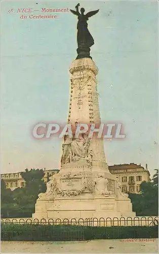 Cartes postales Nice Monument du Centenaire