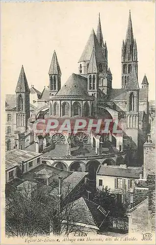 Ansichtskarte AK Eglise St Etienne Abbaye aux Hommes Cote de l'Abside