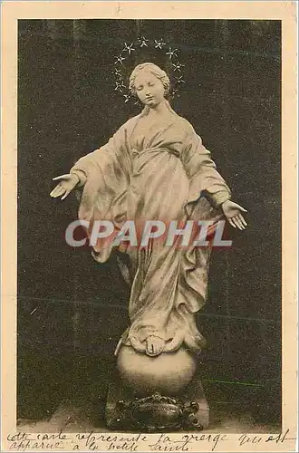 Ansichtskarte AK Statue miraculeuse de la vierge au suaire