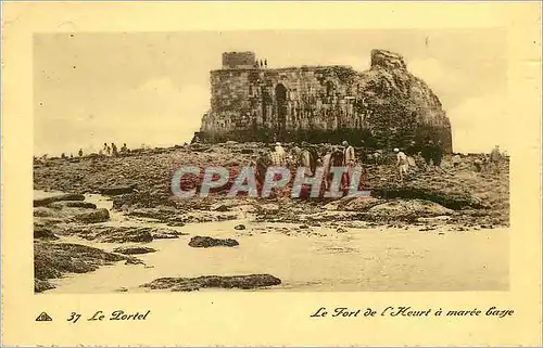 Cartes postales Le Portel Le Fort de l'Heurt a Maree Basse