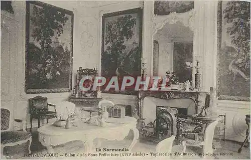 Ansichtskarte AK Pont L'Eveque La Normandie Salon de la sous Prefecture (XVIIIe Siecle)