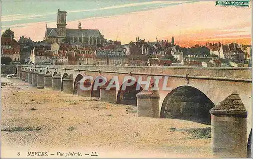 Cartes postales Nevers Vue Generale
