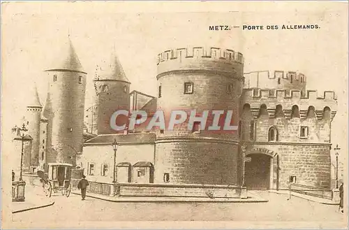Cartes postales Metz Porte de l'Allemands