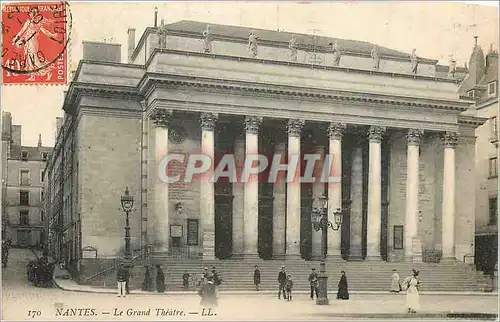 Cartes postales Nantes Le Grand Theatre