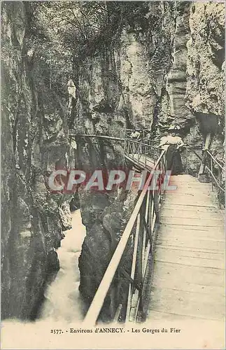 Ansichtskarte AK Environs d'Annecy Les Gorges du Fier