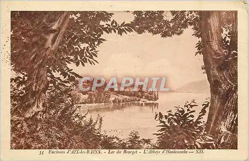 Cartes postales Environs d'Aix les Bains Lac du Bourget L'Abbaye d'Hautecombe