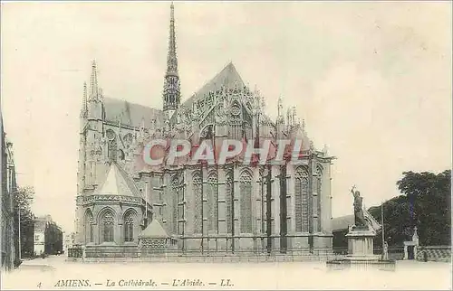 Ansichtskarte AK Amiens La Cathedrale L'Abside