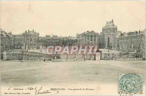 Ansichtskarte AK Versailles Vue Generale du Chateau