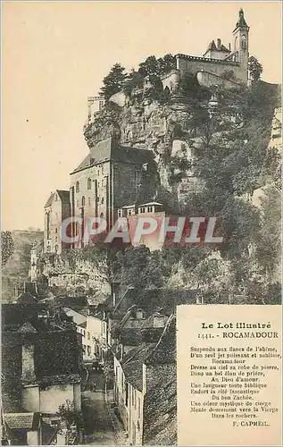 Cartes postales Rocamadour (Lot Illustre)