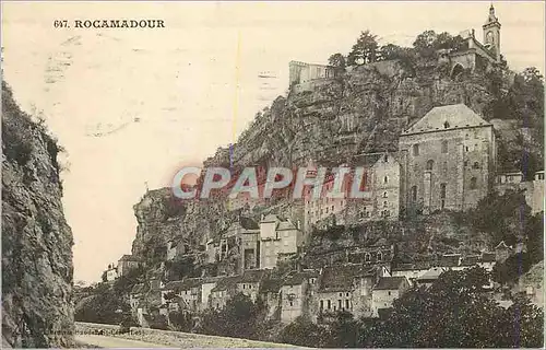 Cartes postales Rocamadour