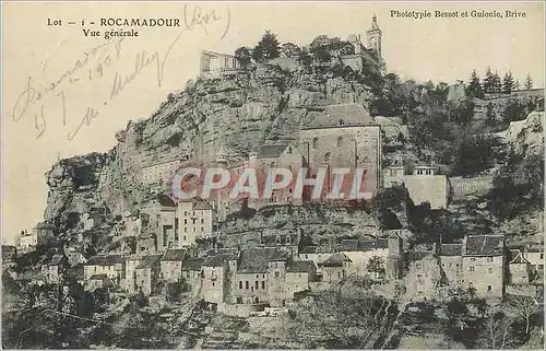 Cartes postales Rocamadour Vue Generale