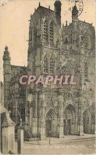 Ansichtskarte AK Abbeville Eglise St Vulfran