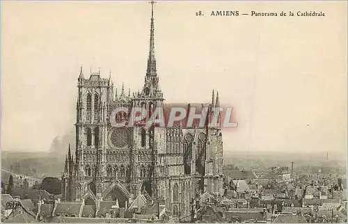 Cartes postales Amiens Panorama de la Cathedrale
