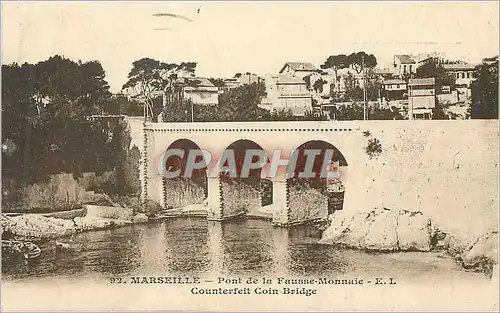 Cartes postales Marseille Pont de la Fausse Monnaie