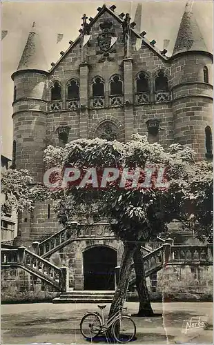 Cartes postales moderne Espalion (Aveyron) Ancien Hotel de Ville velo Cycle