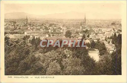 Cartes postales Mulhouse Vue Generale