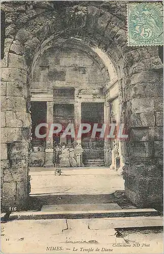 Cartes postales Nimes Le Temple de Diane
