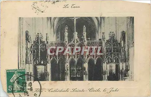 Ansichtskarte AK Albi Le Tarn Cathedrale Sainte Cecile Le Jube