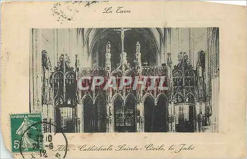 Cartes postales Albi Le Tarn Cathedrale Sainte Cecile Le Jube