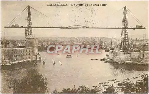 Cartes postales Marseille Le Pont Transbordeur