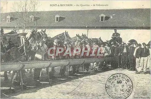 REPRO Pont a Mousson Au Quartier A l'Abreuvoir Militaria