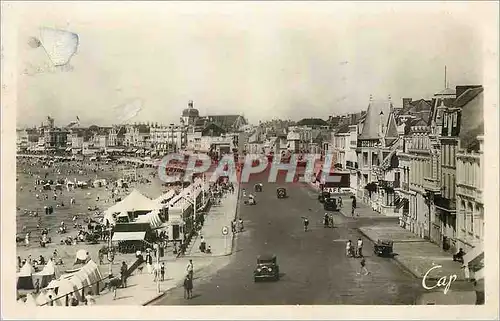 Moderne Karte Sables d'Olonne Le Remblai et la Plage